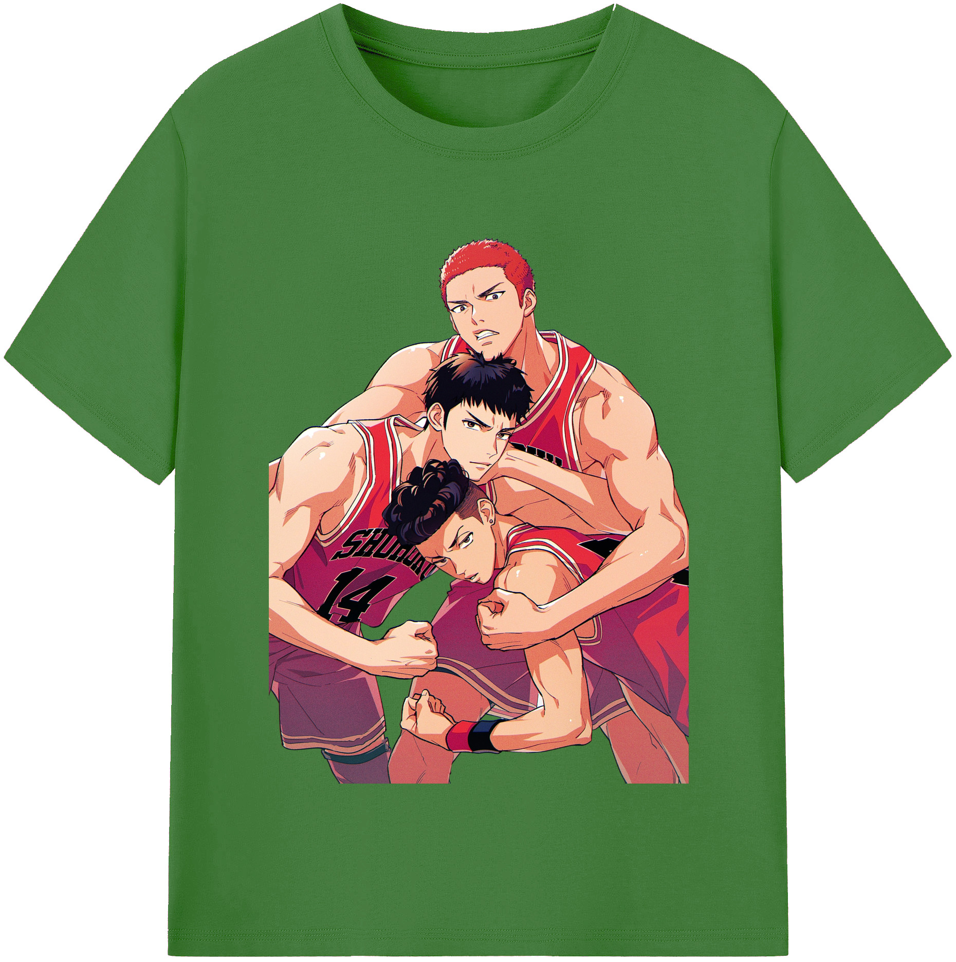 （画像用） SLAM DUNK／スラムダンク レディースカジュアルプリントTシャツ（綿100％）